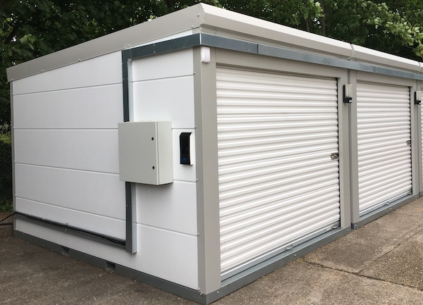 55 sq ft Drive up access storage unit